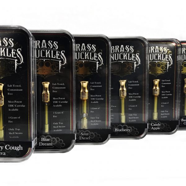 Brass Knuckles High THC Vape Cartridges UK