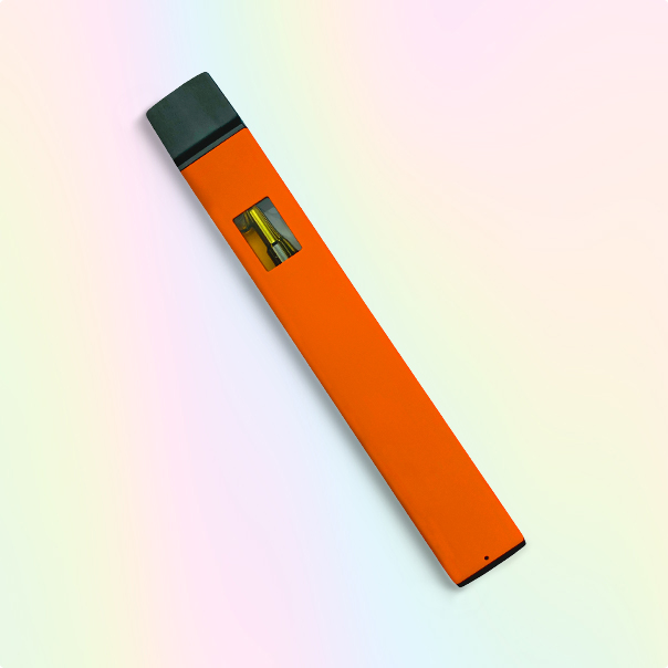 THC VAPE DEVICE ORANGE “WHITE RUNTZ”