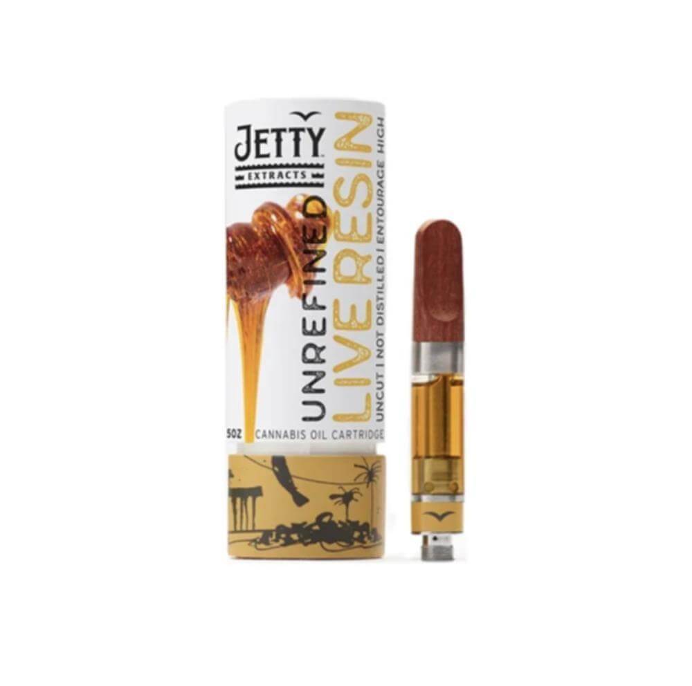 Jetty Unrefined Live Resin Cartridges