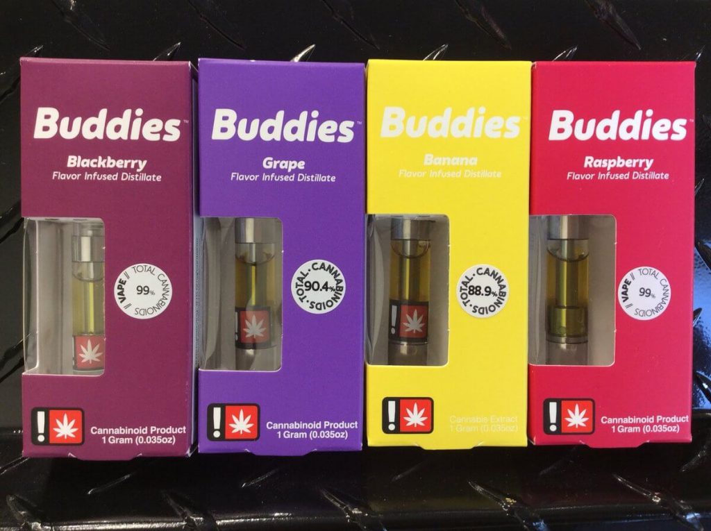 Buddies Exotic Vape Cartridges