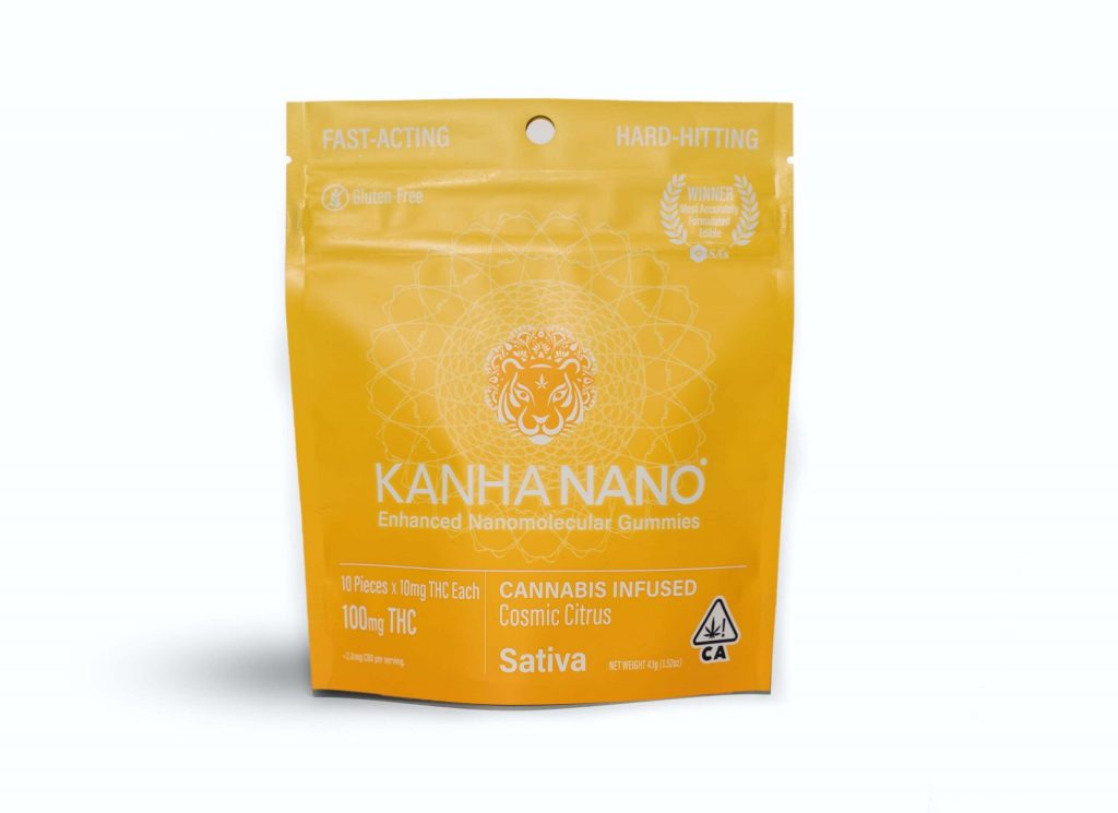 Kanha Nano Gummies Cosmic Citrus