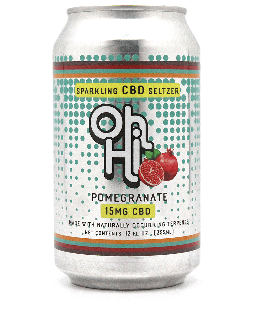 Pomegranate Oh Hi CBD SELTZER