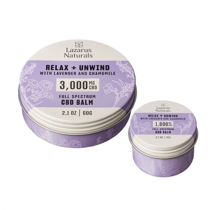 Relax + Unwind CBD Balm